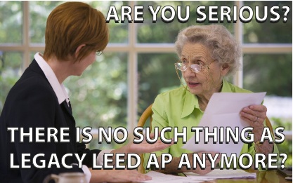 Legacy LEED AP is Now LEED AP without Specialty