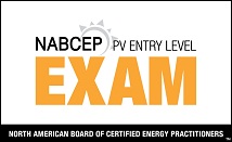 NABCEP Entry Level Solar Exam Training Provider