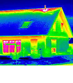 Infrared Image of House Interior